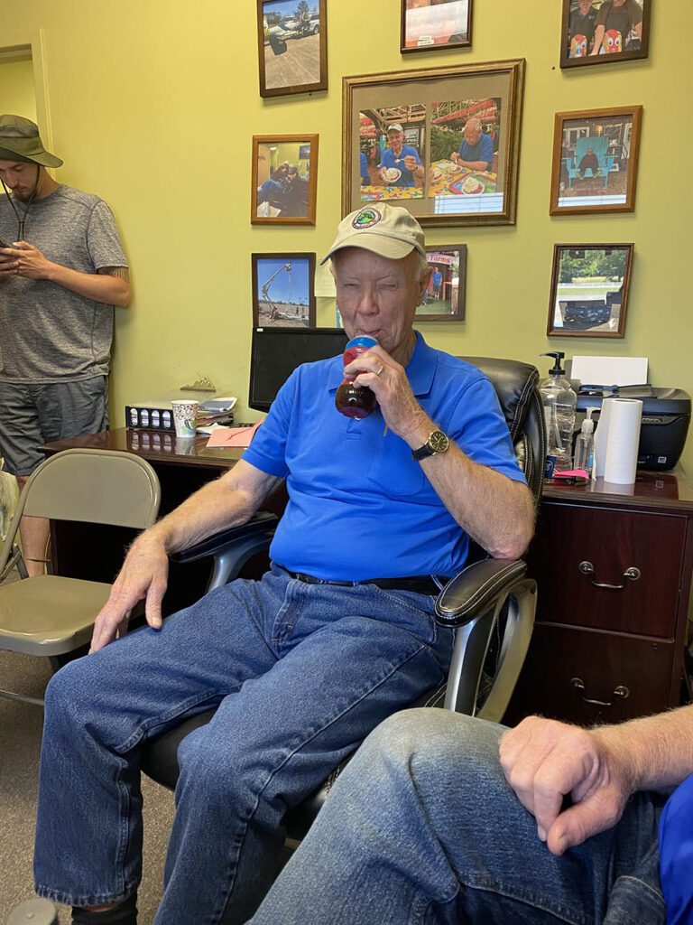 Ron Gilmer At Morning Coffee Klatsch