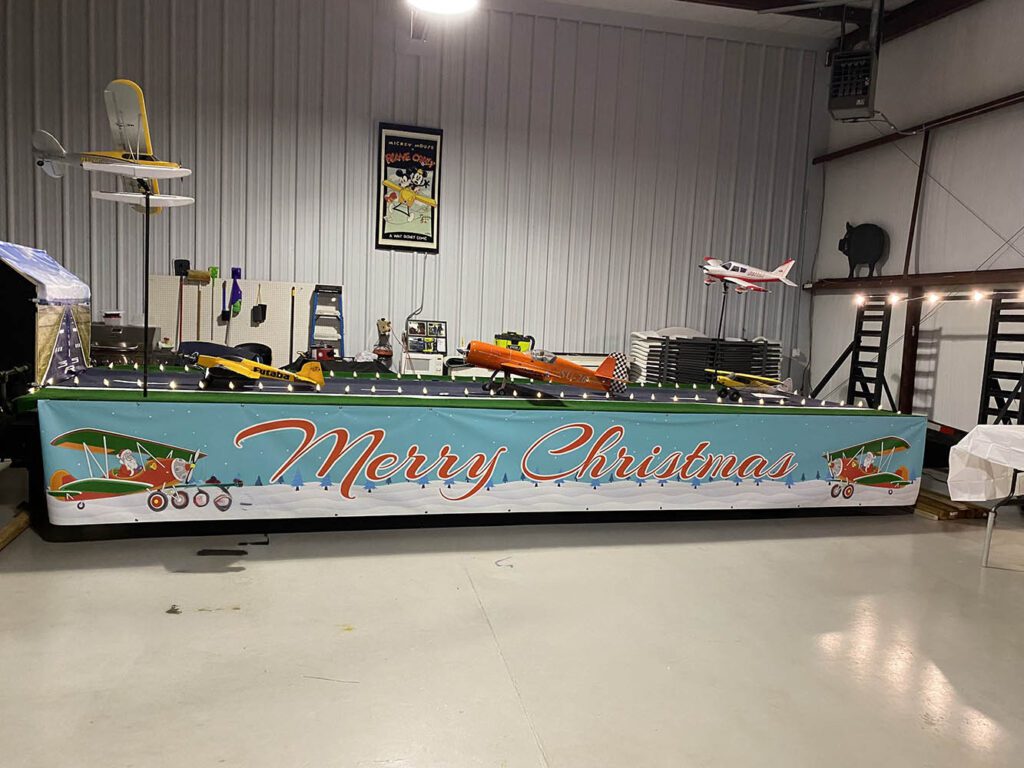 2021 Pell City Christmas Parade Airport Float