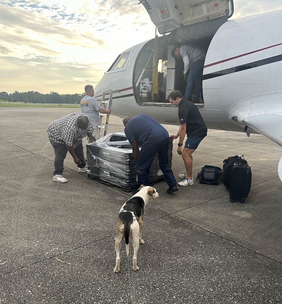 Loading Freight At PLR with Little Girl