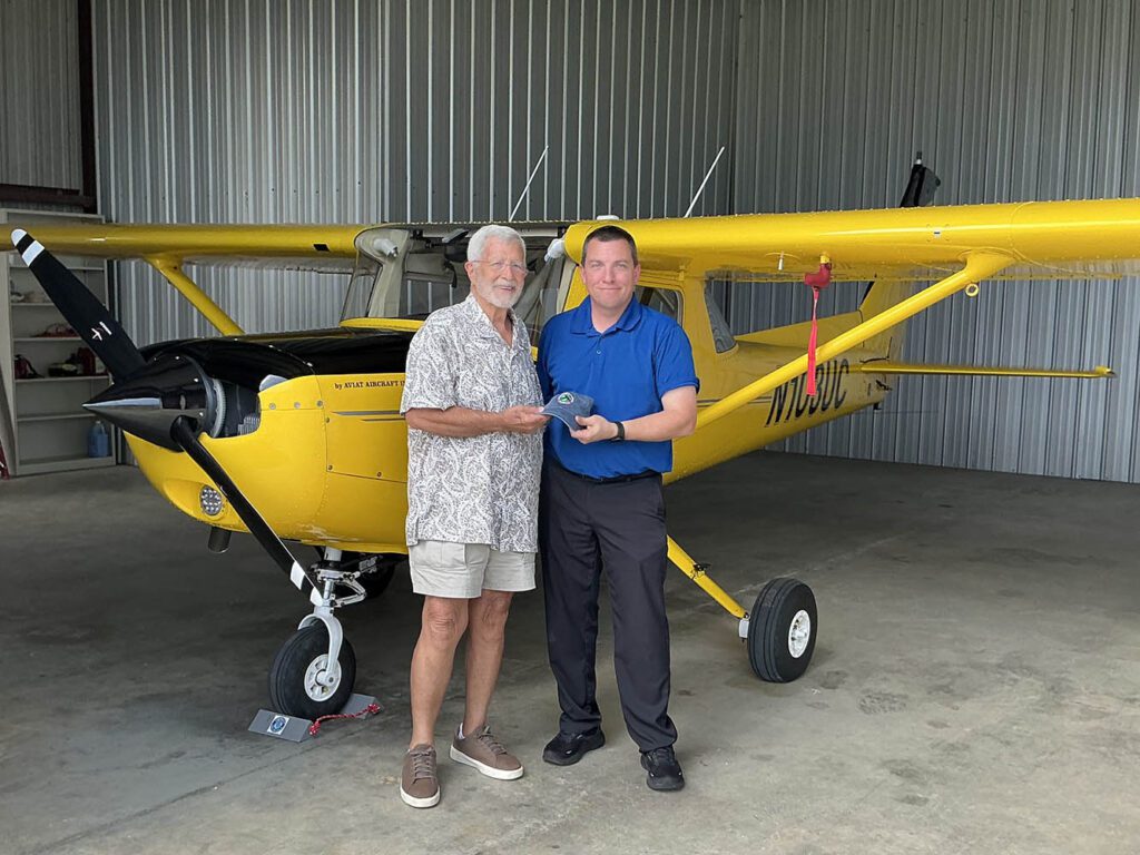 Harold McKay's First Flight with 426th Aero Squadron